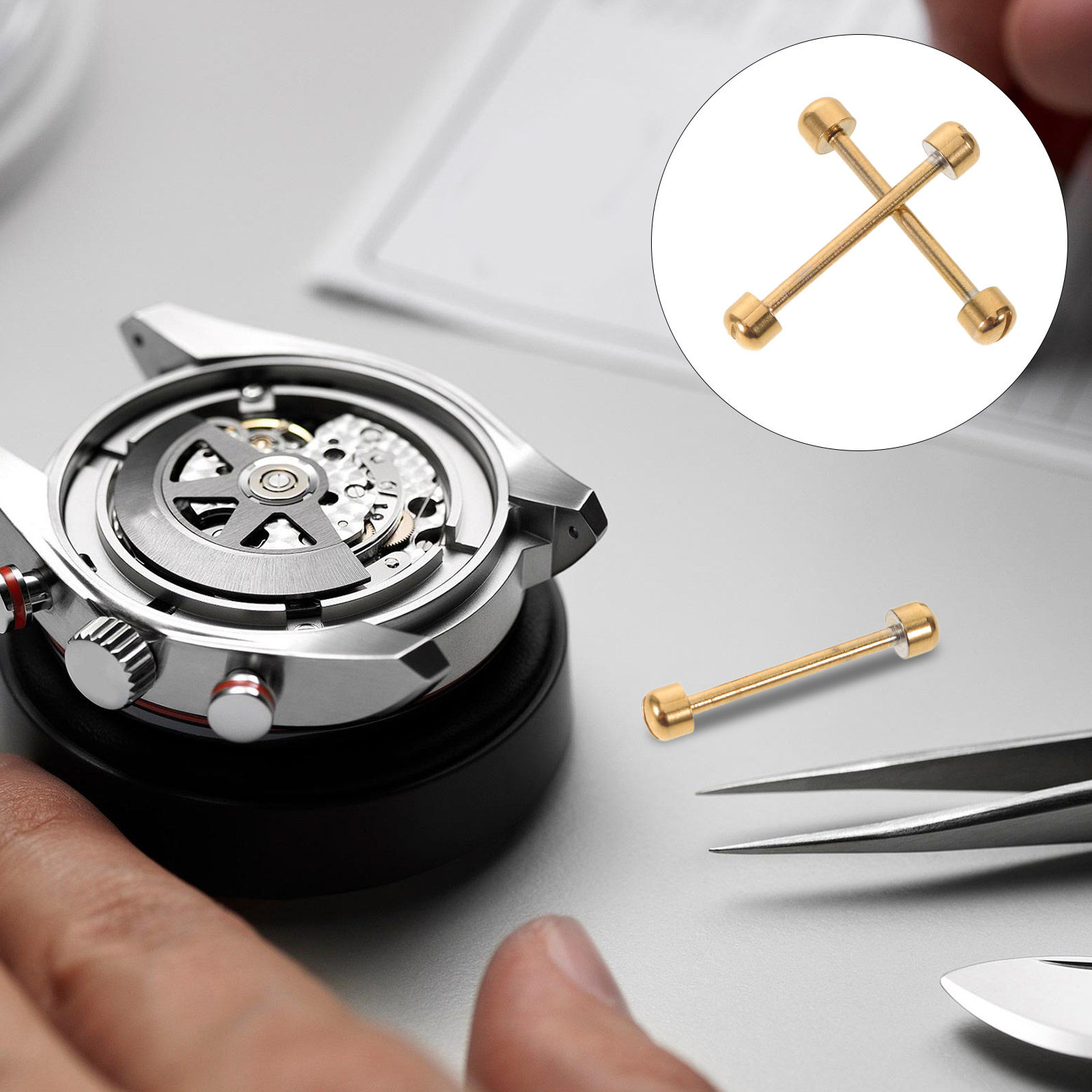 2Pcs Watch Band Screw Tube Pin - đánh giá và giá Replacement Watch Bracelet