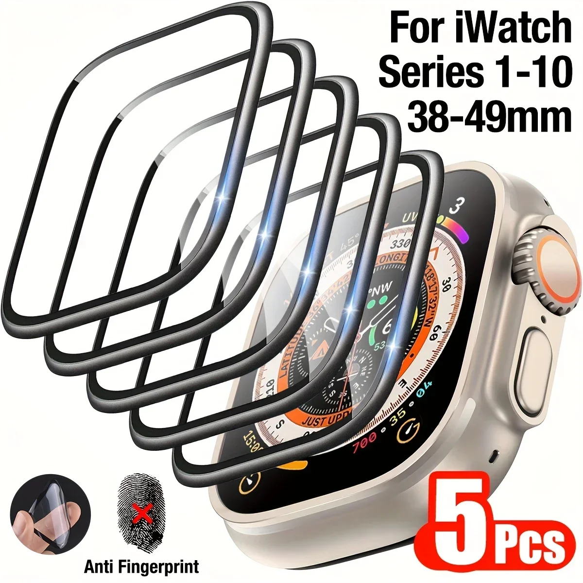 1-5pcs Anti-scratch Film For A - đánh giá và giá Iwatch Smartwatch
