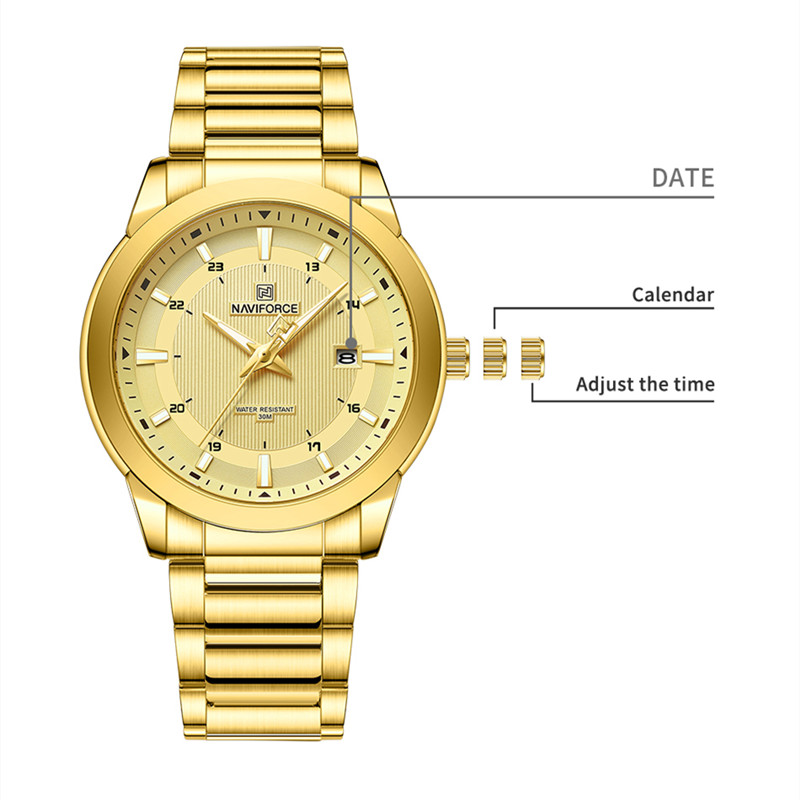2024 Top Brand NAVIFORCE Mens  - đánh giá và giá Smartwatch Watches For Men Brands