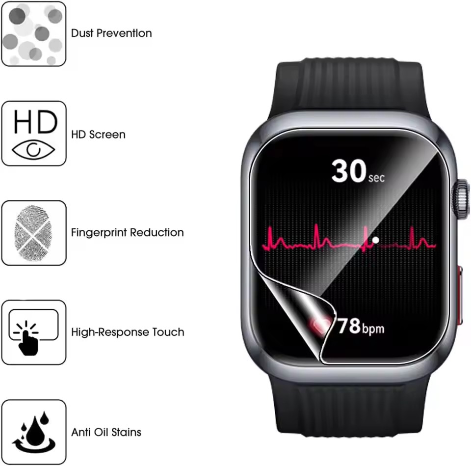 3pcs TPU Hydrogel Films for Hu - đánh giá và giá Smartwatch Watch Huawei
