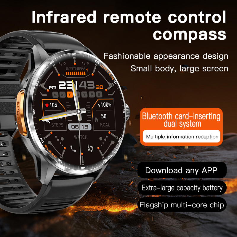 H100 Smart Watch 1.8inch Amole - đánh giá và giá Smartwatch Watch Whatsapp
