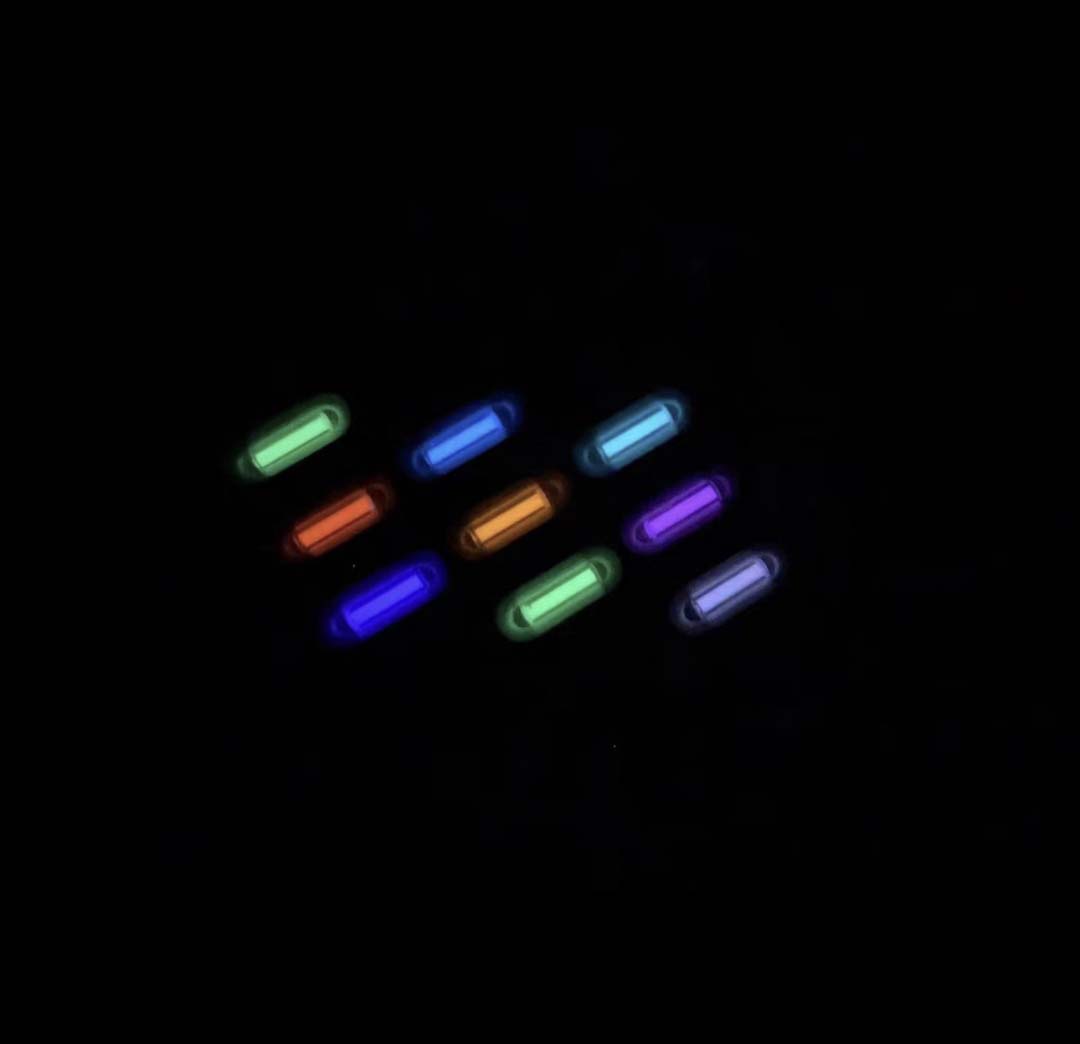 8 Pack 2*6mm Small Glass Tube  - đánh giá và giá Tritium Gas Tube