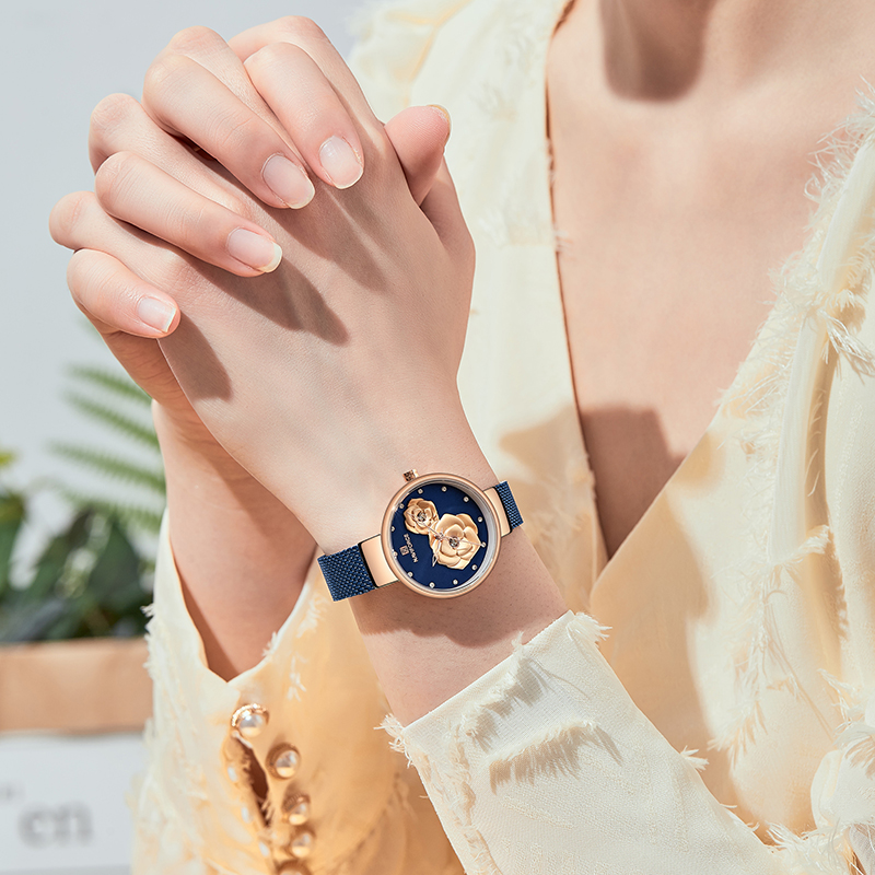 Đồng Hồ Naviforce Đồng Hồ Mới  - đánh giá và giá Mesh Stainless Strap