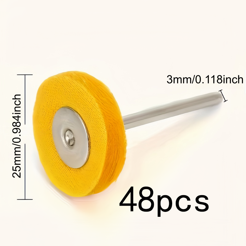 48Pcs 3mm Yellow Polishing Clo - đánh giá và giá Watch Polishing Cloth